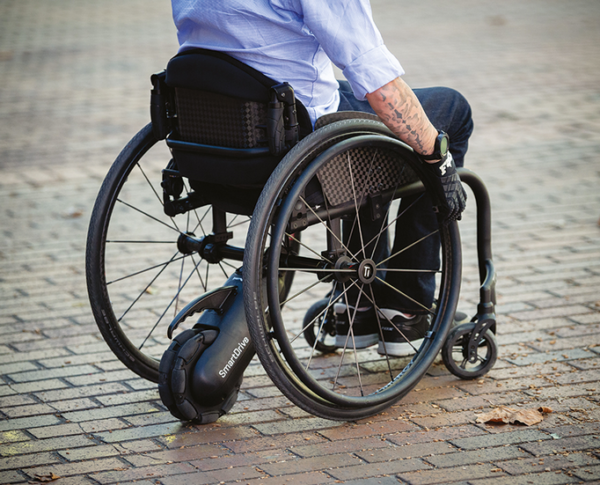 Assistance électrique pour fauteuil roulant Smartdrive